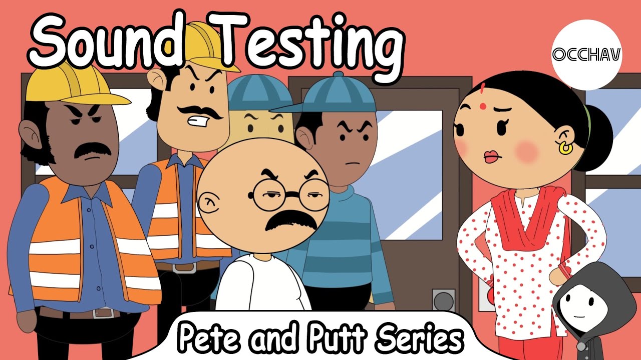 Sound Testing | Pete and Putt Series | Cartoon | OCCHAV