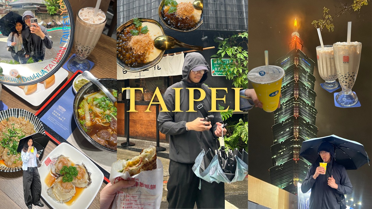 I Tried the ORIGINAL Bubble Tea in Taipei 🇹🇼