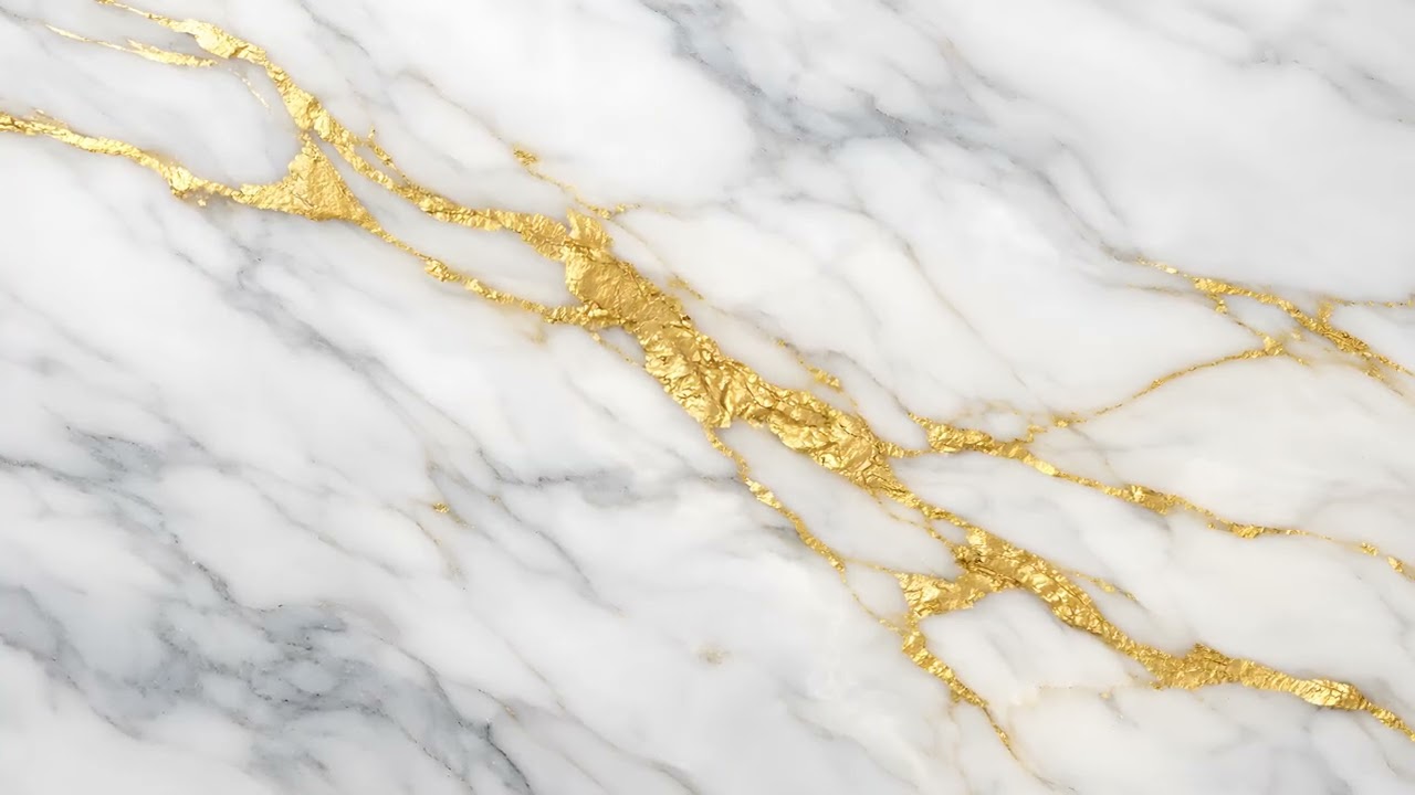 4K WHITE MARBLE Art – Abstract Stone Texture / TV Frame Minimalist