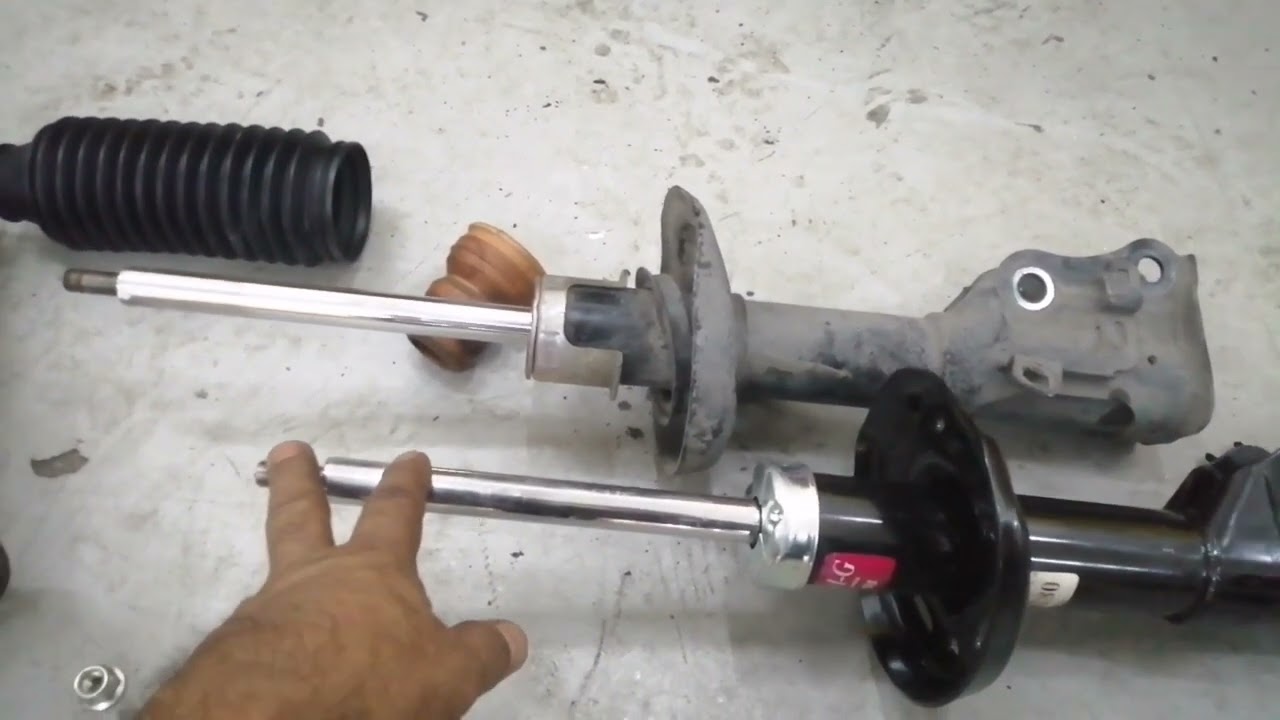 toyota vios... palit ng shock absorber, shock mounting and rock end tie rod
