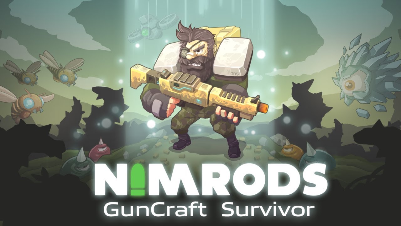 NIMRODS: GunCraft Survivor - CRAZY New Roguelite Shooter - Gameplay Showcase (Demo)