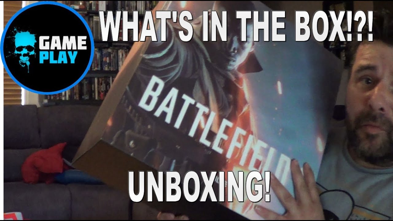Battlefield 1 Collectors Edition Unboxing With Steal book And Statue