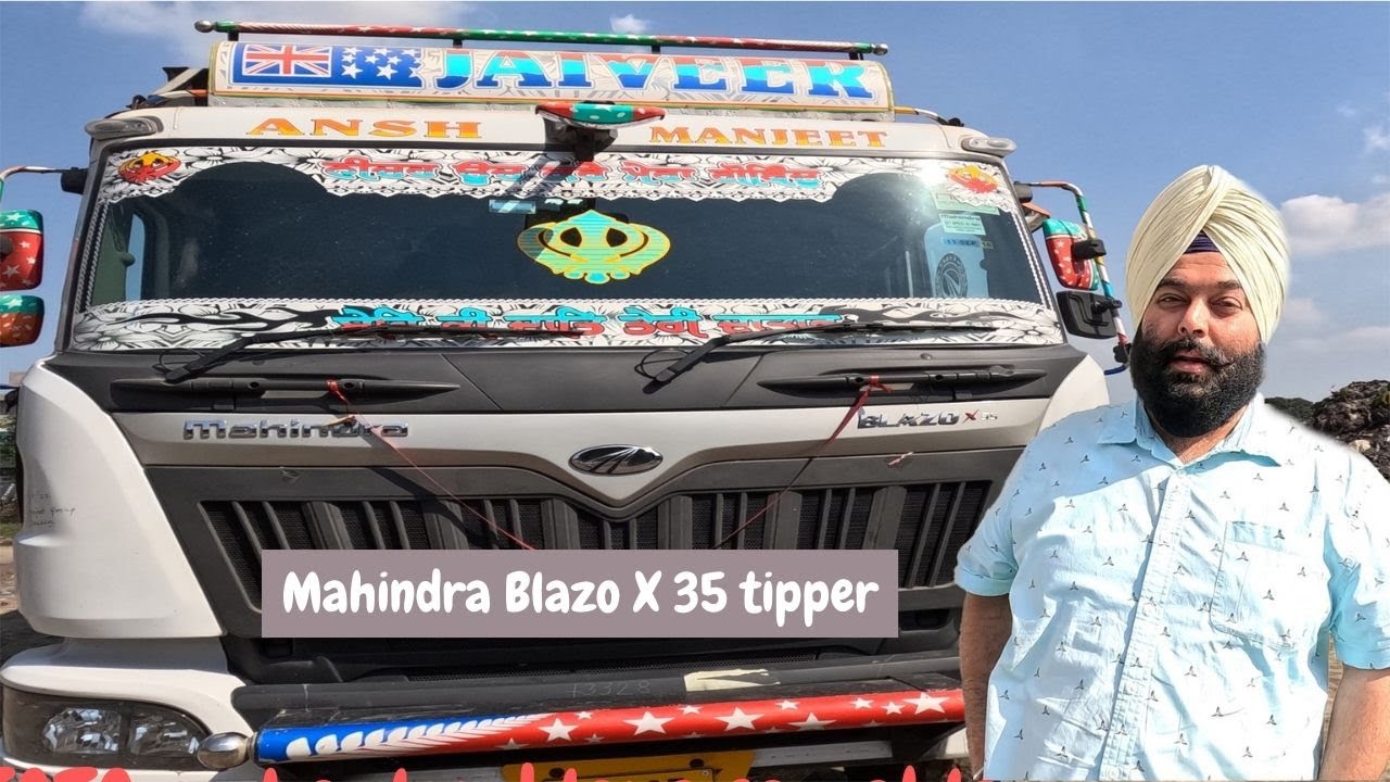 Mahindra Blazo X 35 tipper