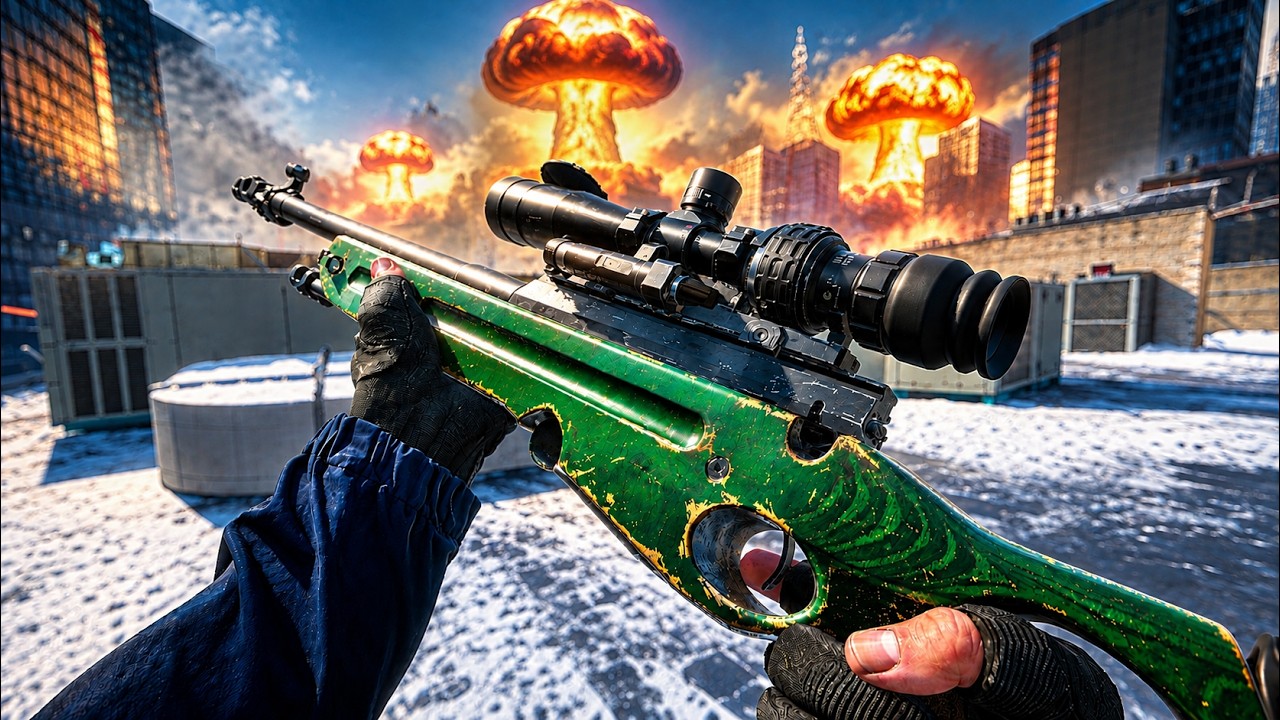 Я ВЫБИЛ ТАКТИЧЕСКИЙ ЯДЕРНЫЙ УДАР С СНАЙПЕРКОЙ В MODERN WARFARE 4 ☢️
