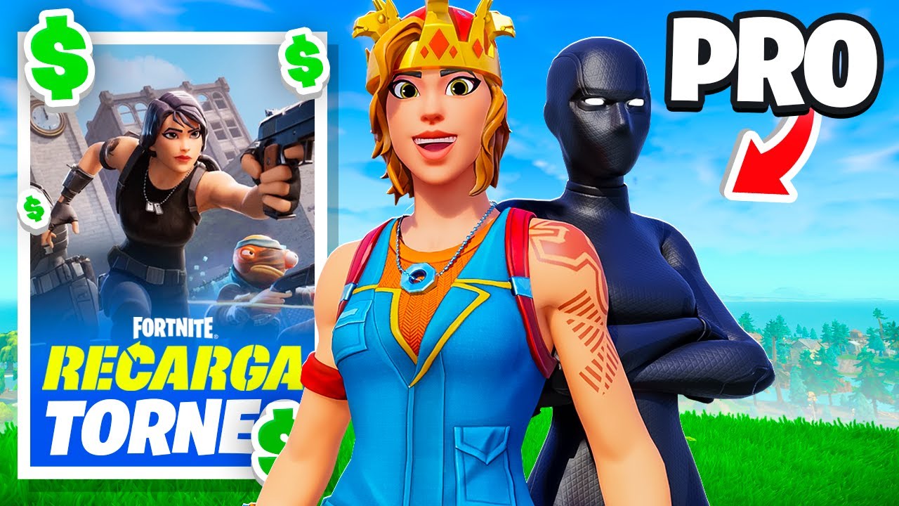 Intente GANAR un TORNEO de Fortnite Recarga!