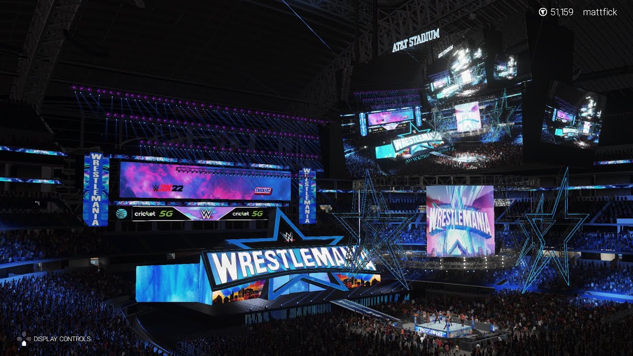 WRESTLEMANIA 38 ARENA MOD