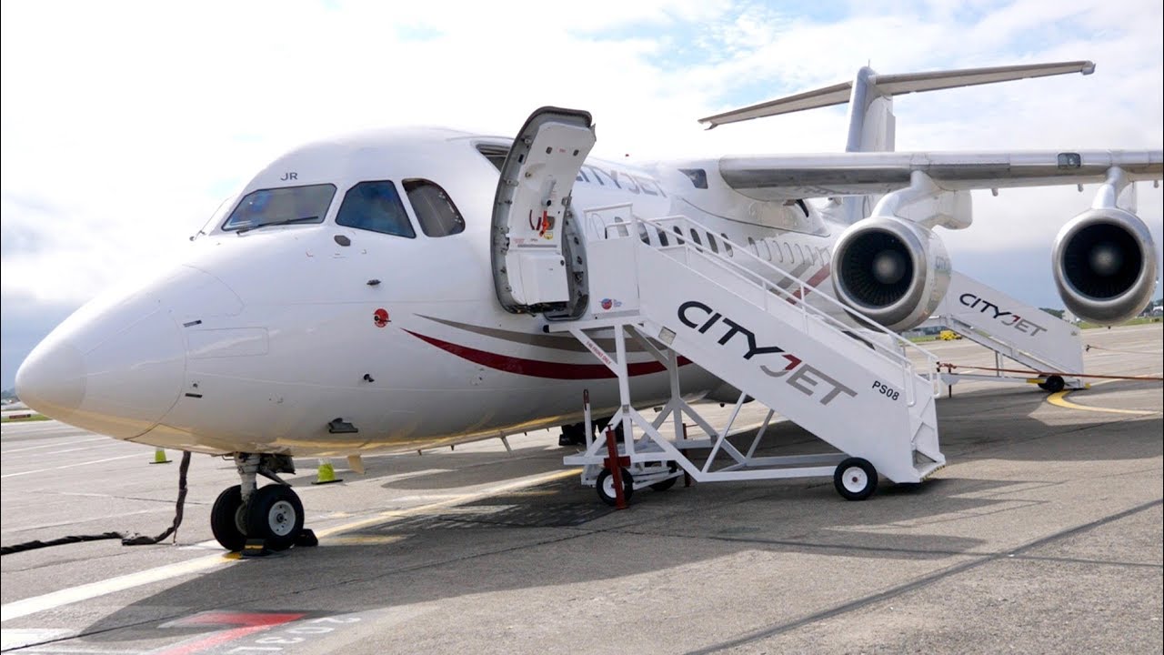 CityJet Avro RJ85 Dublin to London City- TRIP REPORT- Economy