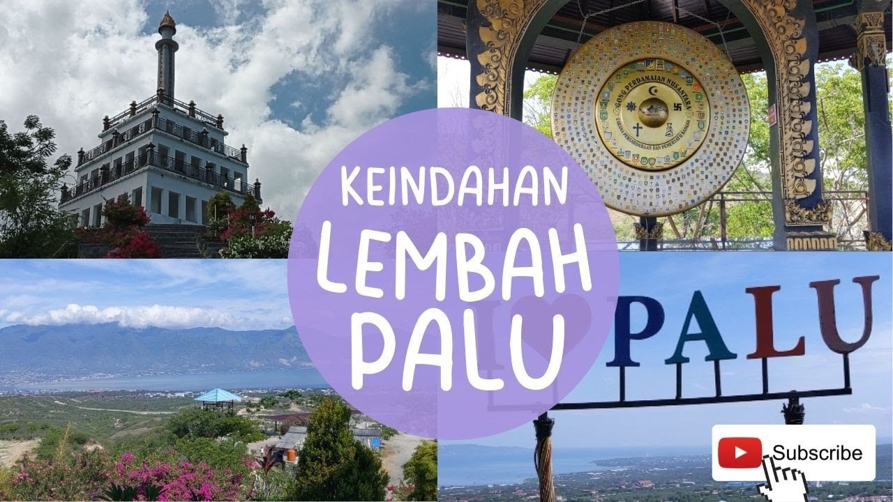 Melihat keindahan kota Palu dari bukit Gong Perdamaian Nusantara