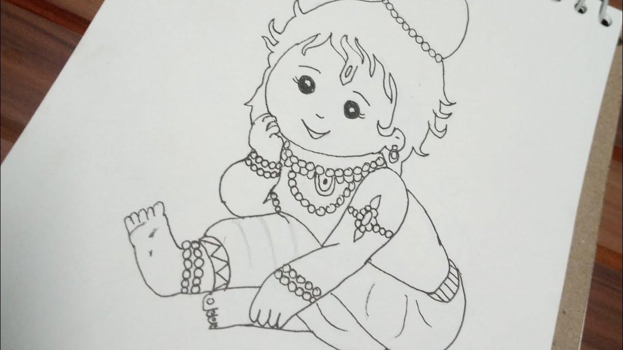 Karishna😊 drawing with pencil✏️#trending#art#shortsfeed#painting#sketch#youtubeshorts#karishnalovers