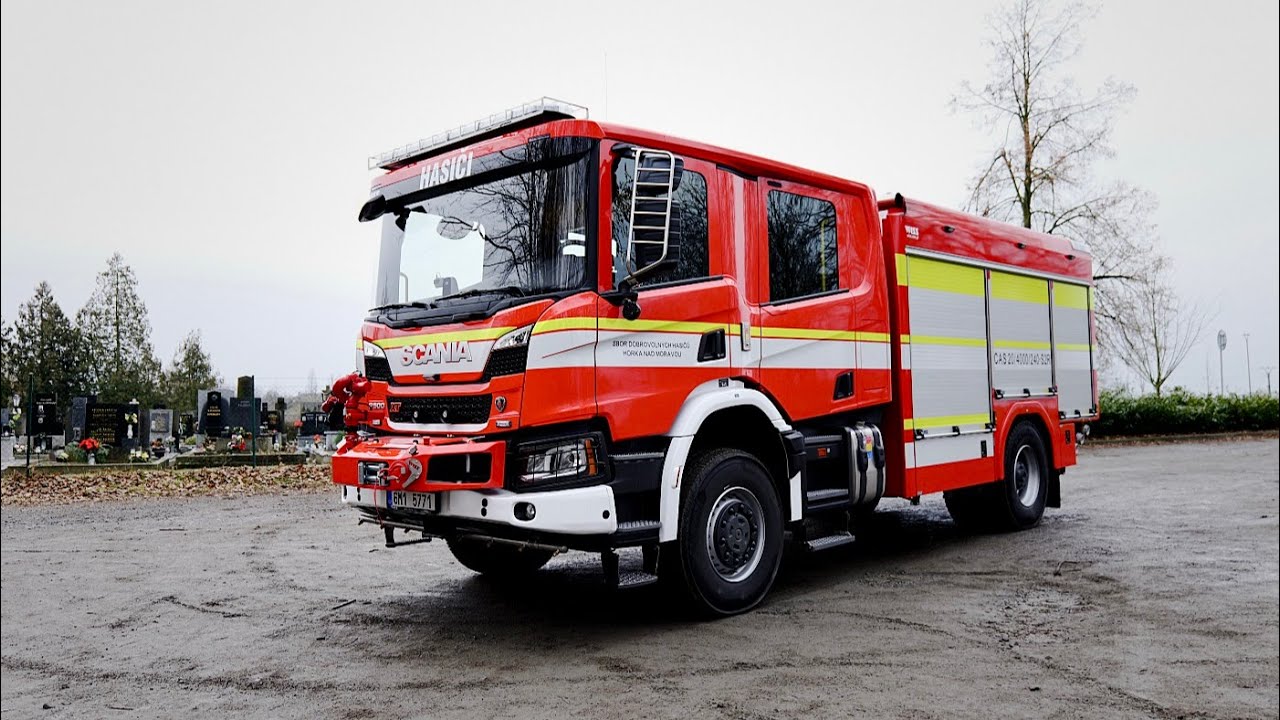 POŽÁRY.cz: Hasiči v Horce nad Moravou nově disponují zcela novou cisternou, Tatru nahradila Scania