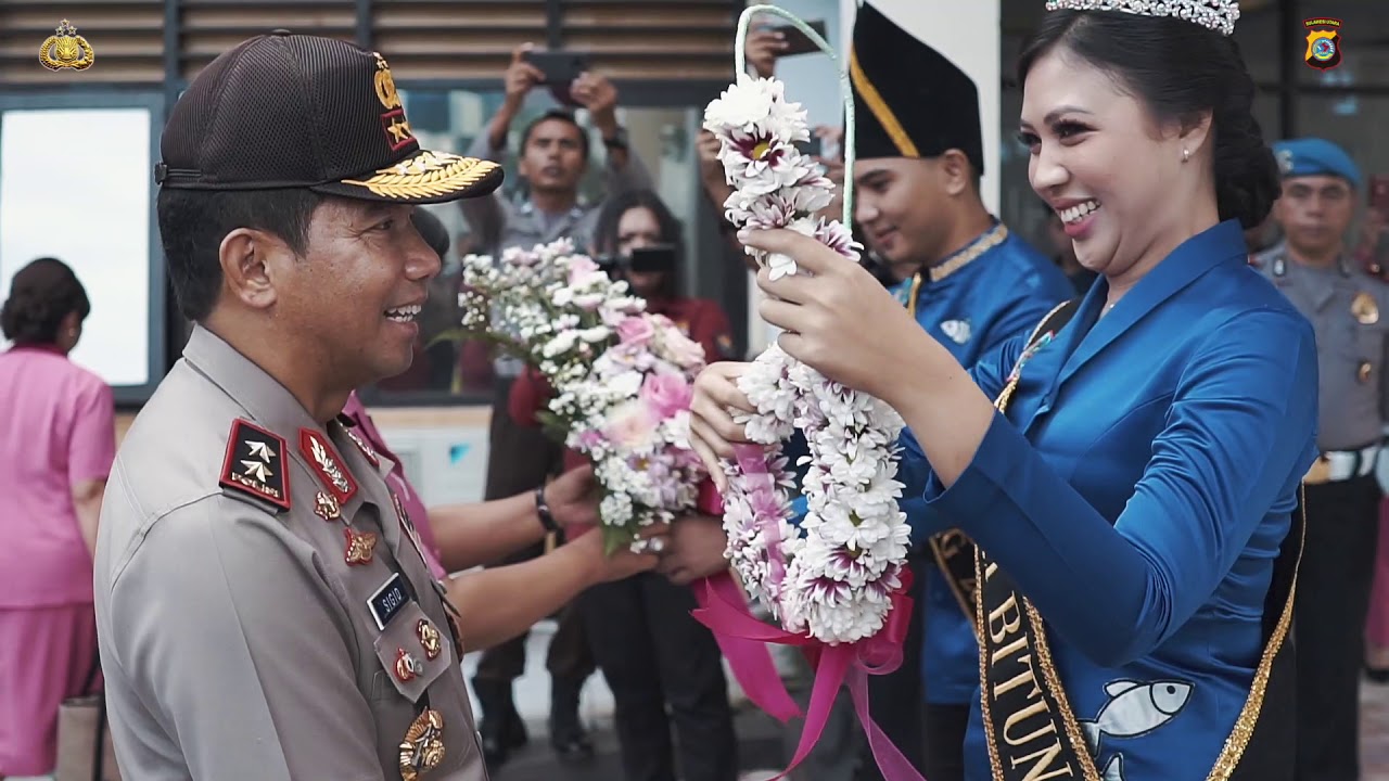 KUNJUNGAN KAPOLDA SULUT DAN KETUA PD. BHAYANGKARI SULUT DI POLRES BITUNG