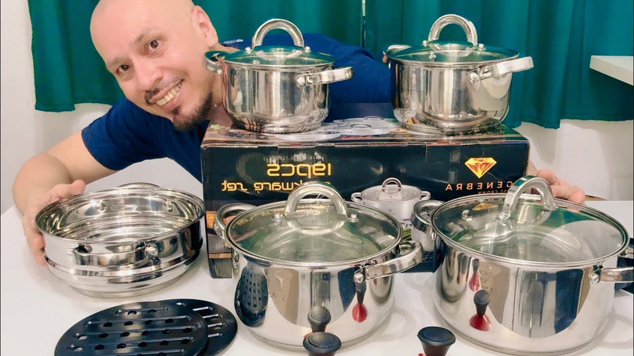 “Minhas novas panelas Genebra de Aço Inox 😱 Nunca imaginei essa qualidade!”