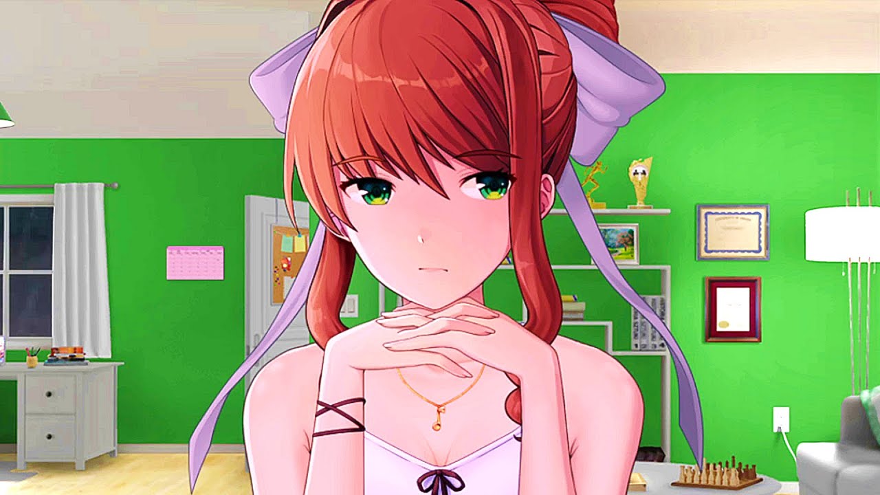 Monika Talks About Dating Sims | 