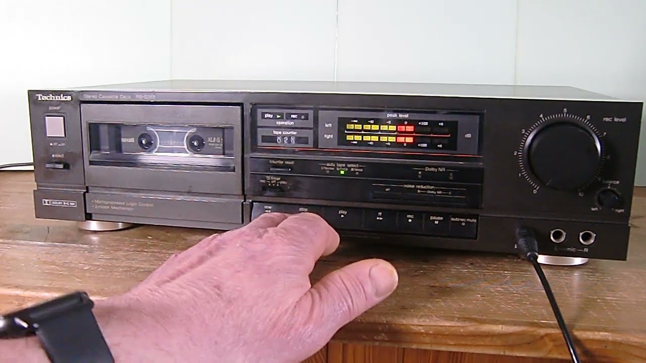 Kassettendeck Technics RS-B355 - DEMO