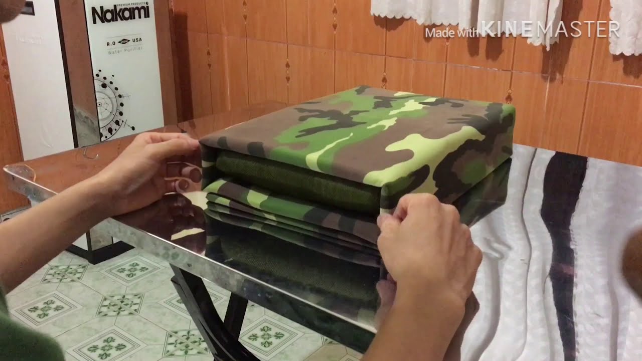 Xếp nội vụ chuẩn đẹp, xem xong làm được ngay