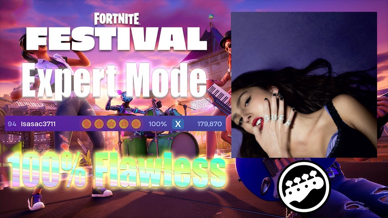 Olivia Rodrigo - Vampire | Fortnite Festival [EXPERT LEAD 5 STARS 100% FLAWLESS]