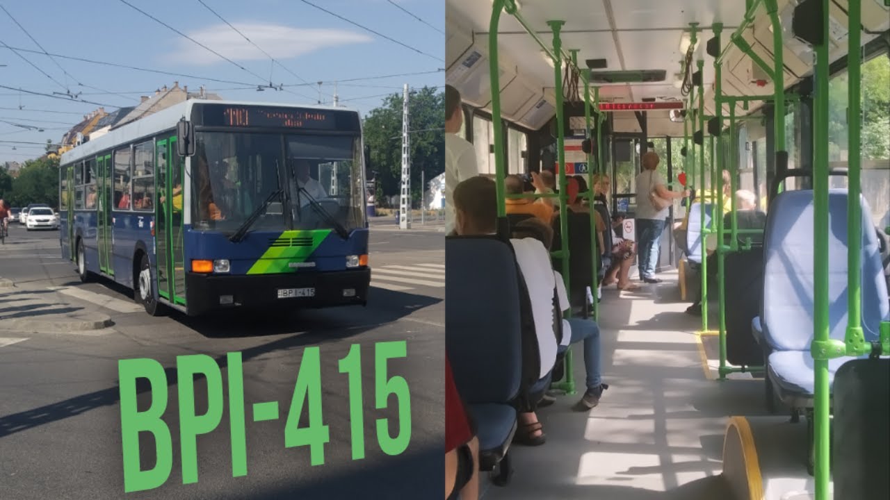 Búcsú a budapesti Ikarus 415-östől #2 (BPI-415) @110