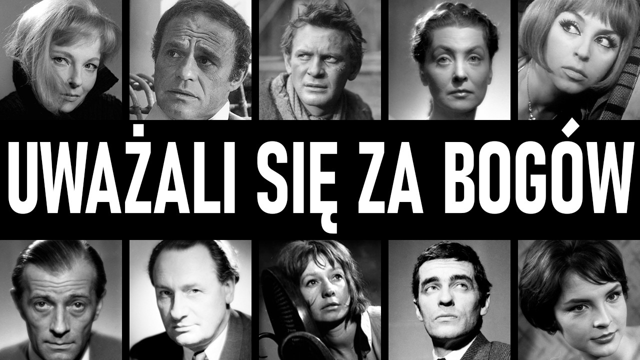 TRAKTOWALI NAS JAK ŚMIECI: 10 Aktorów PRL, którym pycha i sława odebrały rozum