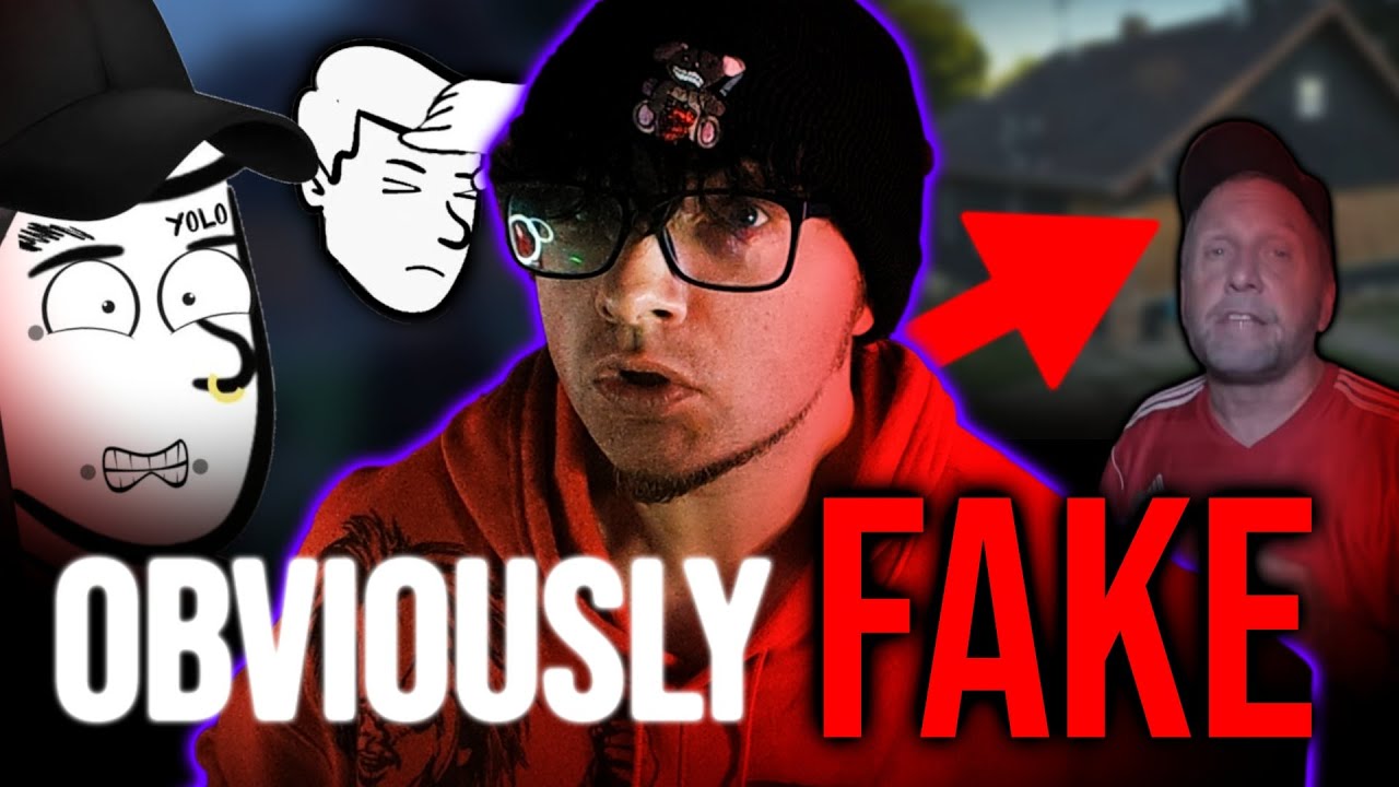 Reacting to Twin Paranormal Hit a New Low | Fake 'Haunted' House Trap by @TheSideEyeGuy