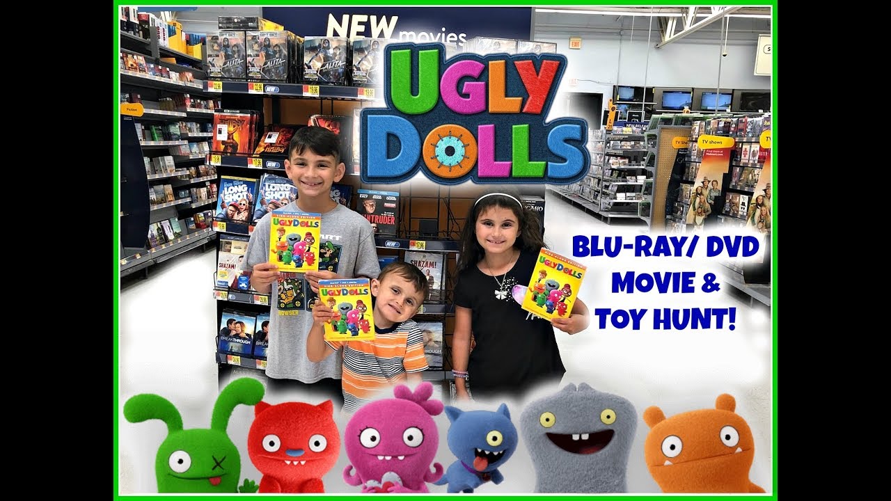 UGLY DOLLS BLU-RAY DVD MOVIE & TOY Hunt!
