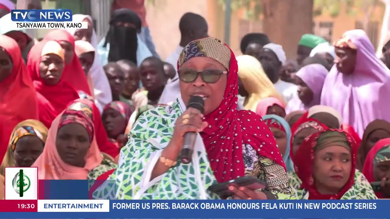 First Lady Oluremi Tinubu Inaugurates Digital Learning  Centre In Kano State