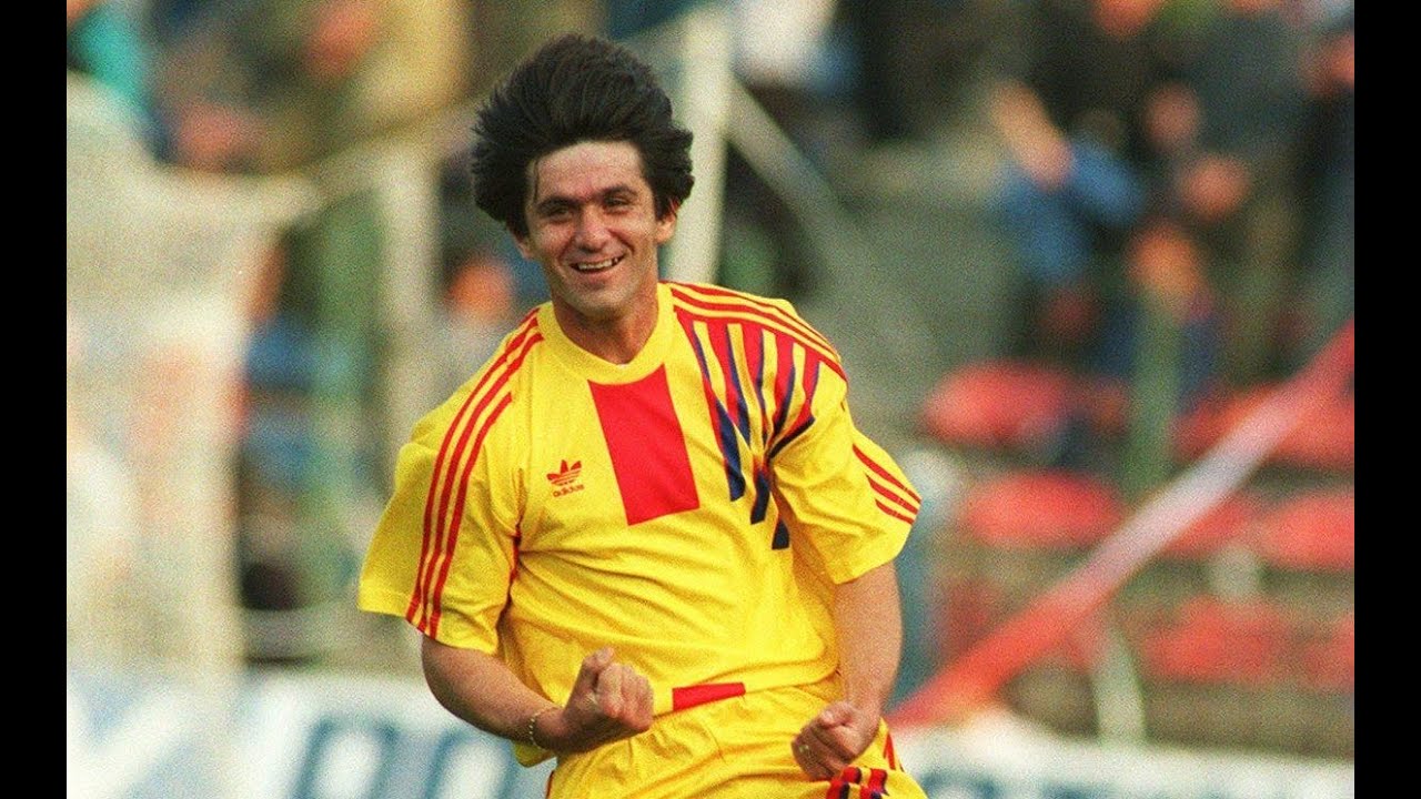 MECI INTEGRAL Romania-Tara Galilor 5-1 (1992), Hagi, Lupescu, Balint. Comentariul Cristian Topescu