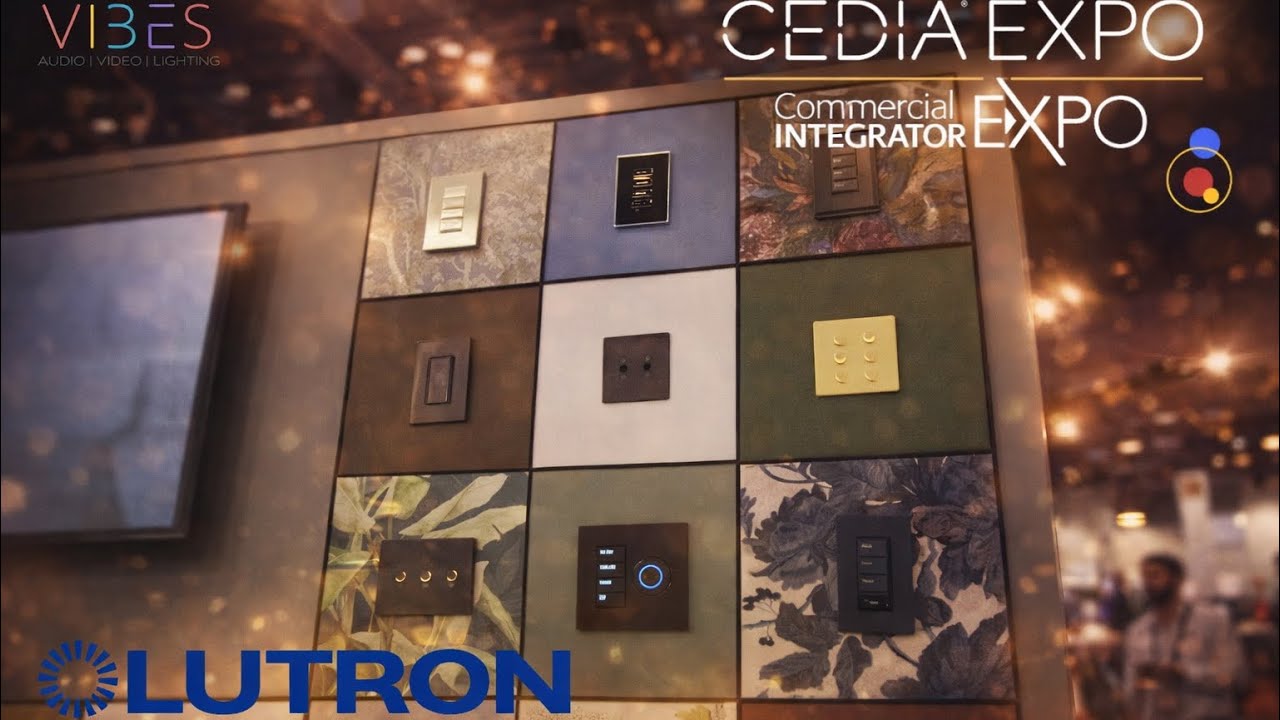 CEDIA 2025 | Lutron's NEW Keypads