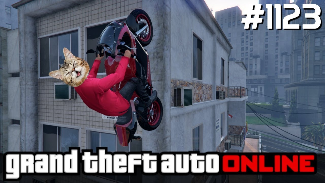 GTA 5 PC Online Po Polsku [#1123] Dzikie STUNTAsy /z Skie