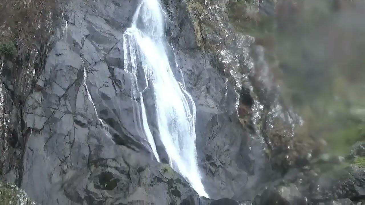 Aber Waterfall & Rhaeadr  Bach Waterfalls