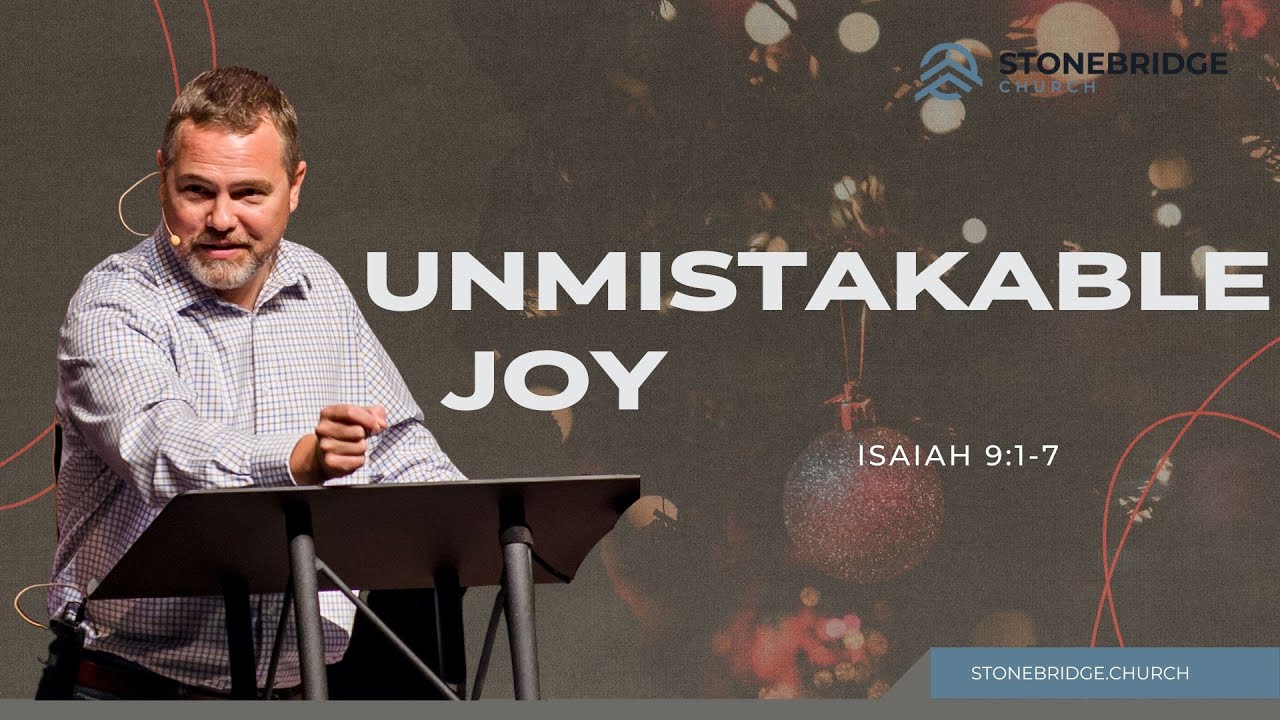 Unmistakable Joy
