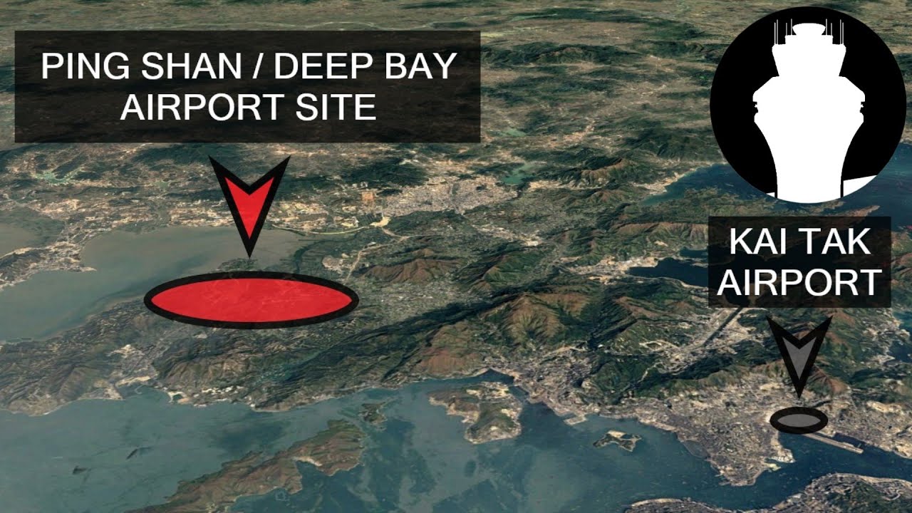 Kai Tak's Original Successors - Ping Shan and Deep Bay Airport