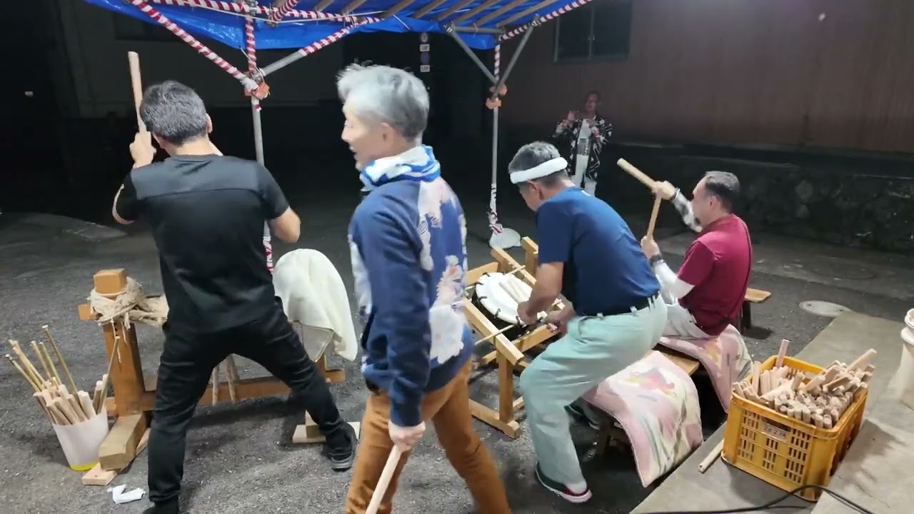 比々多神社　宵宮　栗原の皆さん　2024.04.26