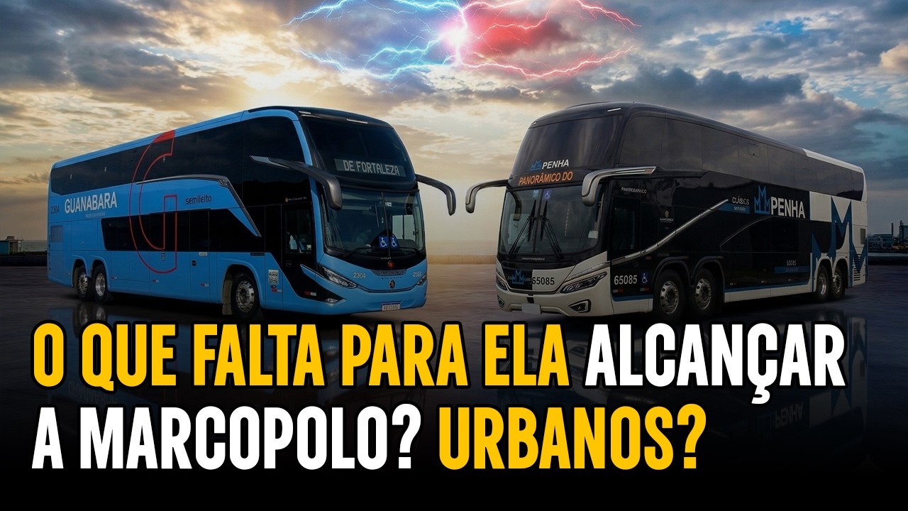 O QUE FALTA PARA A BUSSCAR ALCAN&Ccedil;AR A MARCOPOLO?