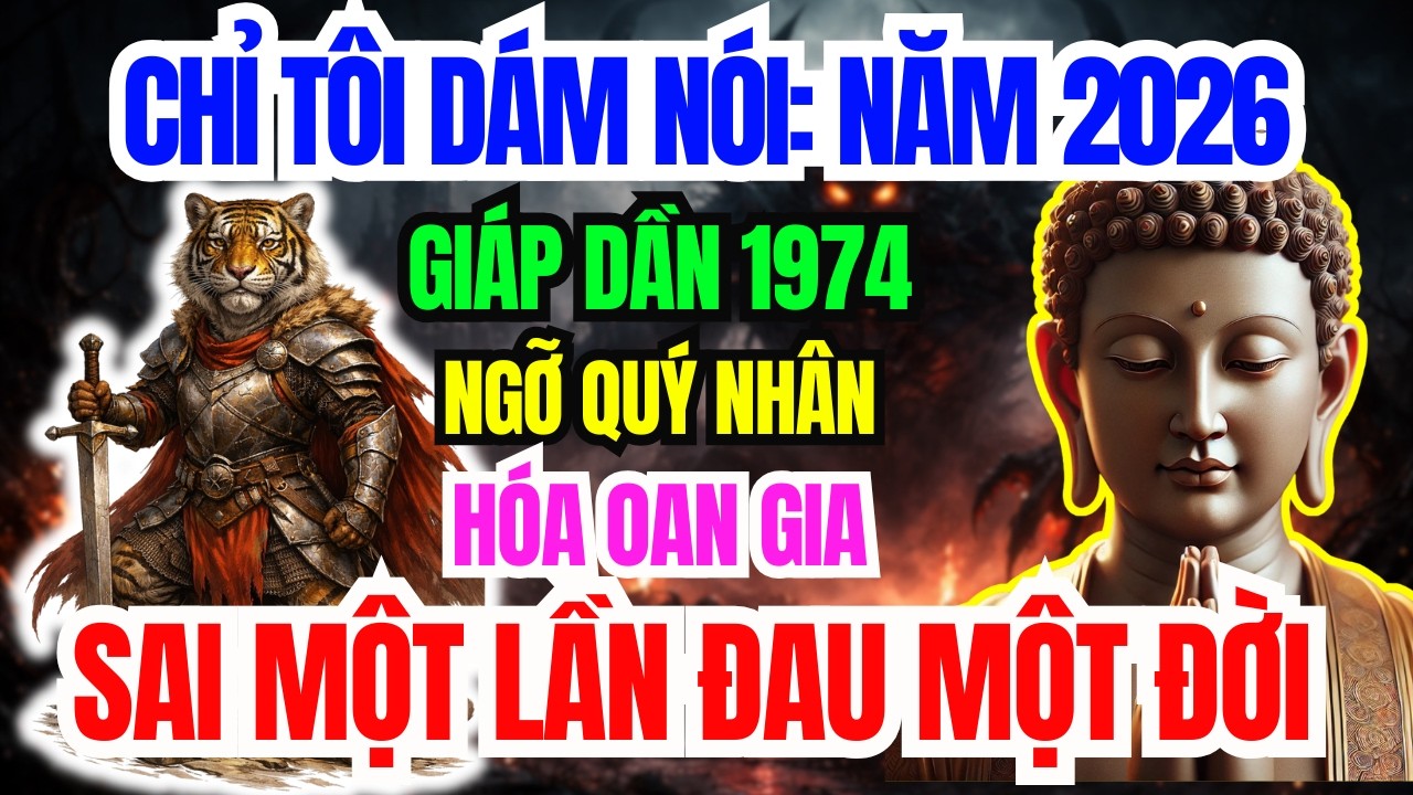 Chấn Động 2026: Giáp Dần 1974 Ngỡ Quý Nhân Hóa Oan Nghiệp Sai Một Bước Trả Giá Cả Đời