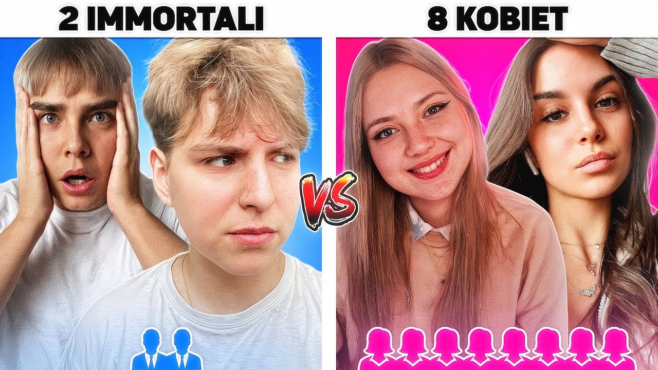 2 IMMORTALI czy 8 DZIEWCZYN? KTO WYGRA w VALORANT