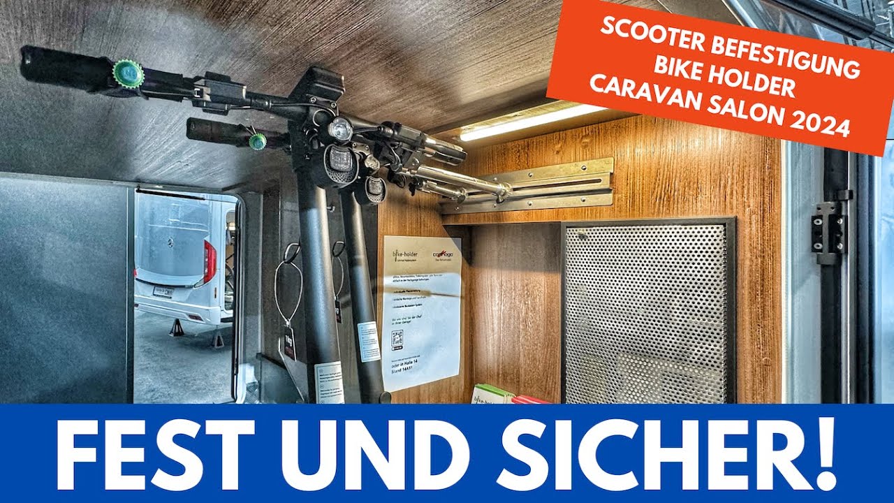 E-Scooter SICHER befestigen - Heckgarage - Bike Holder - TOP Lösung