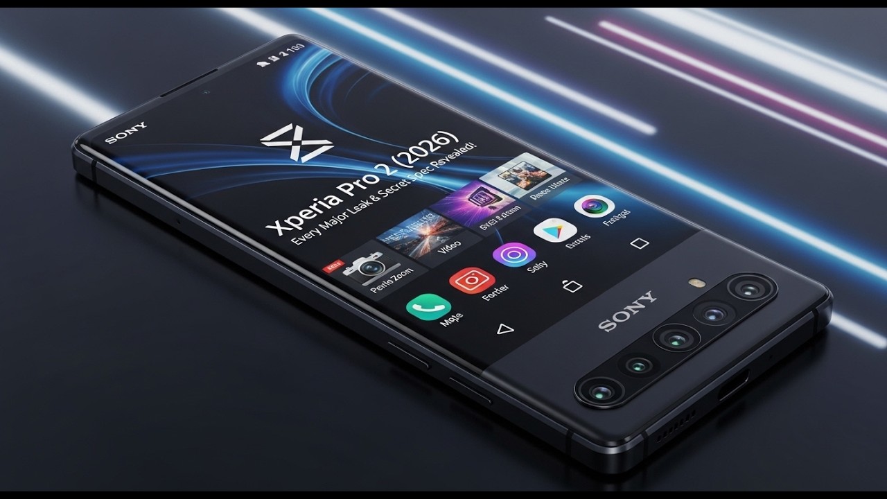 Sony Xperia Pro 2 (2026): Every Major Leak & Secret Spec Revealed!