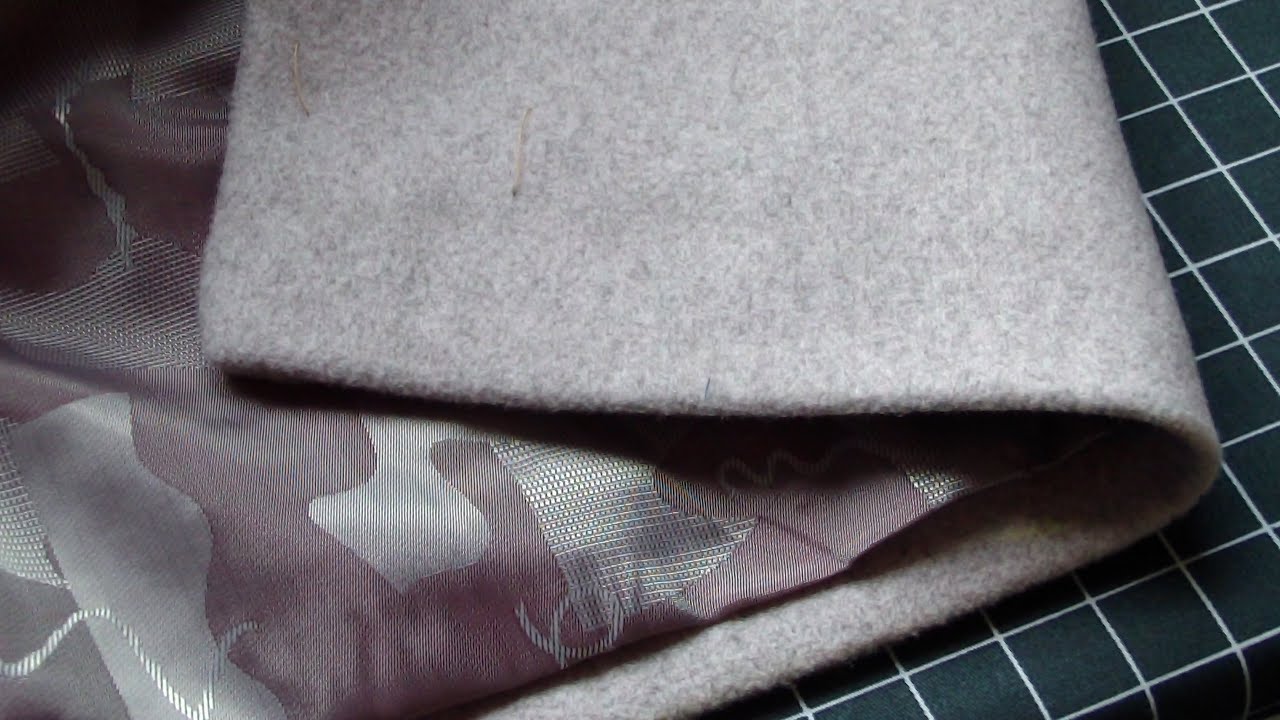 Sewing a Coat. Part 4. How to Hem a Coat