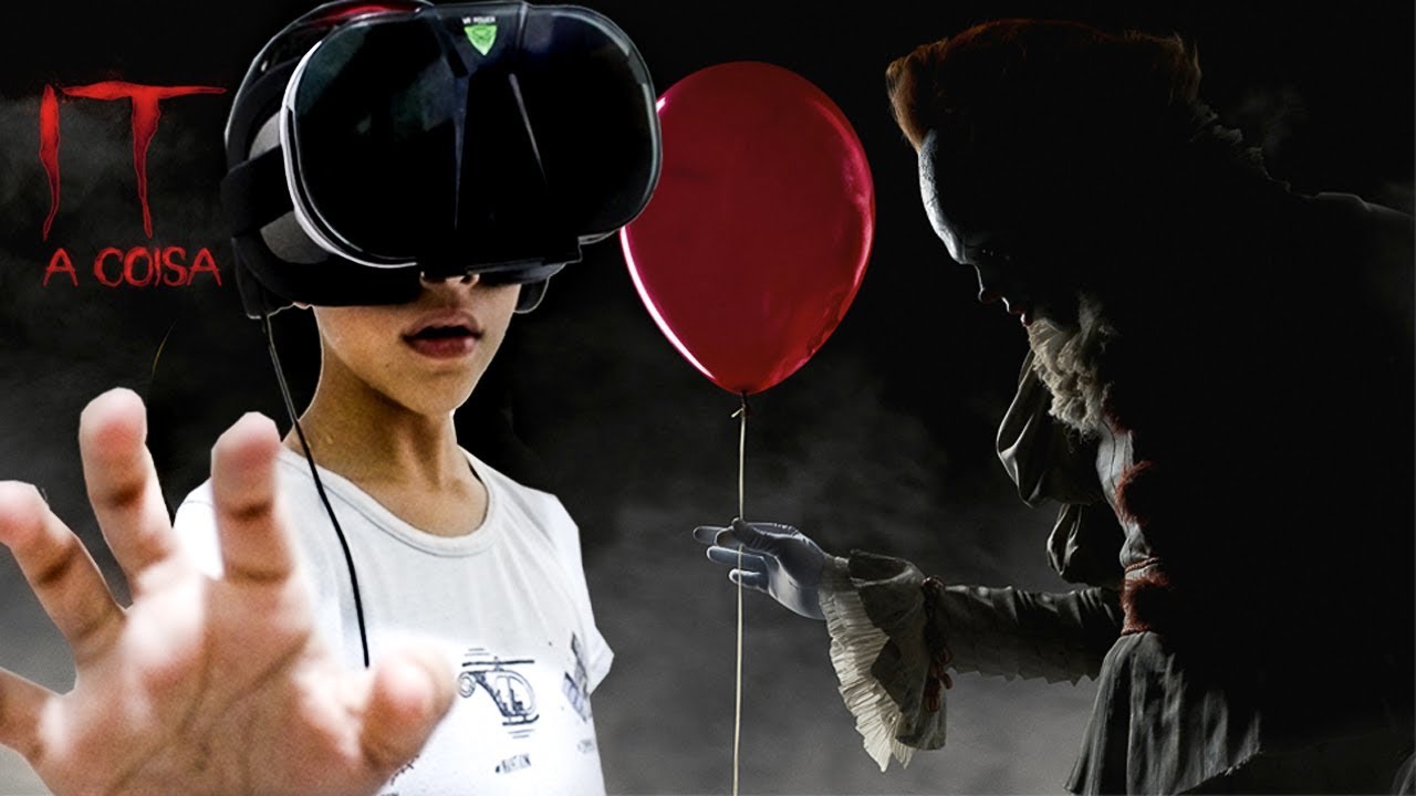 IT - A COISA EM REALIDADE VIRTUAL (PALHAÇO ASSASSINO ASSUSTADOR) 👻