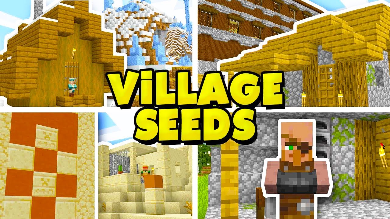 TOP 20 BEST NEW VILLAGE SEEDS For Minecraft 1.16.5! (Minecraft Java Edition Seeds)
