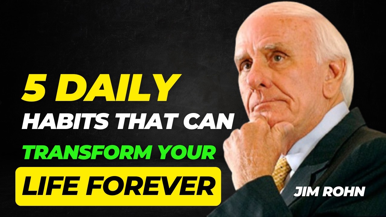 5 Daily Habits That Can Transform Your Life Forever – Motivational Speech
