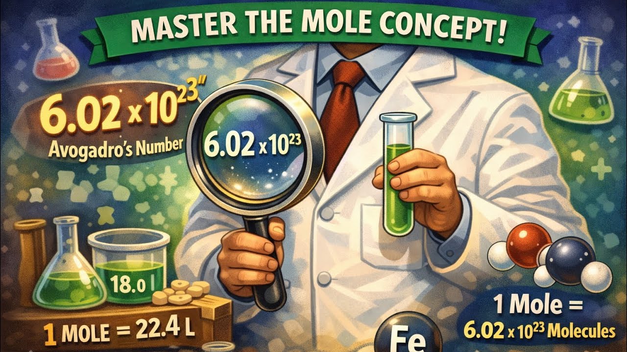 JEE 2026 Mole concept #jee #education #neet  #smartstudy 