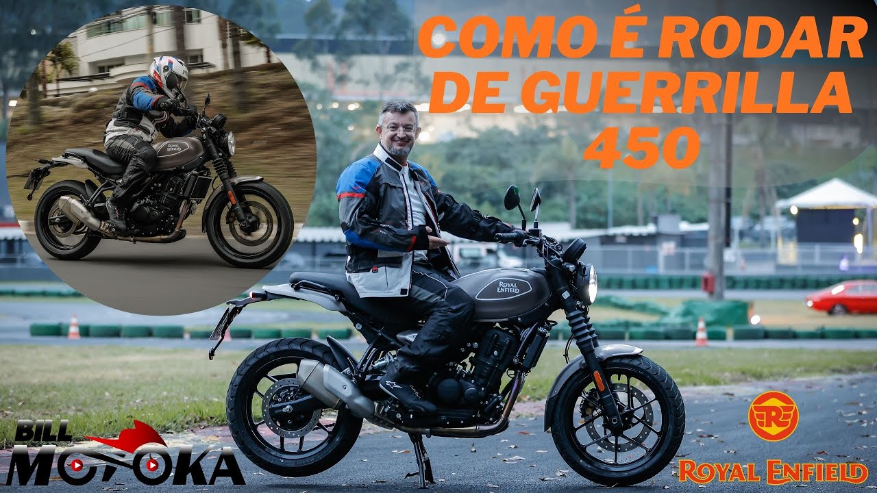Test Ride oficial Royal Enfield, nova GUERRILLA 450 em São Paulo, saiba como é pilotar essa fera.