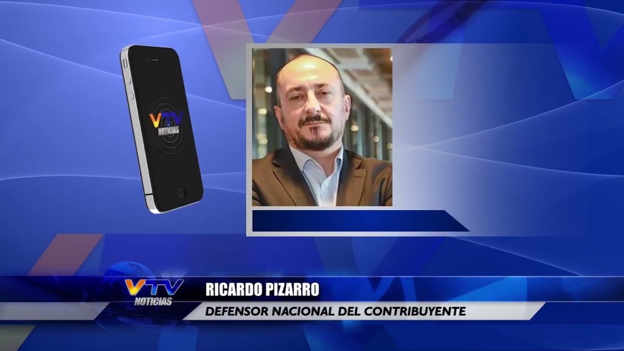 Entrevista VTV Ricardo Pizarro - Defensor nacional del contribuyente