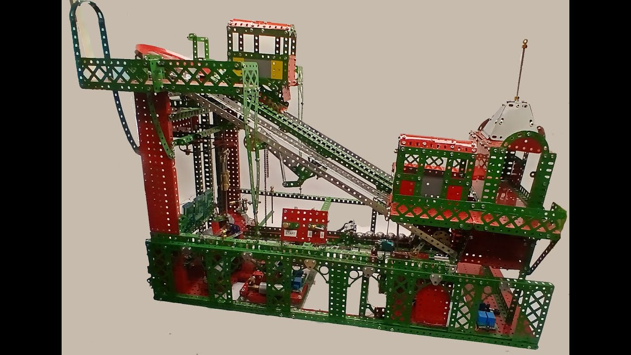 Leas Lift Funicular Railway in Meccano