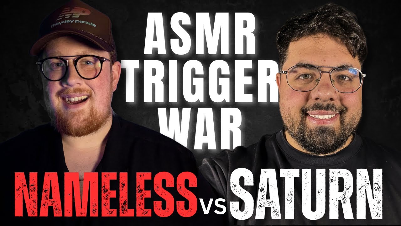 ASMR TRIGGER WAR ft. @SaturnSiggys - Who Wins???