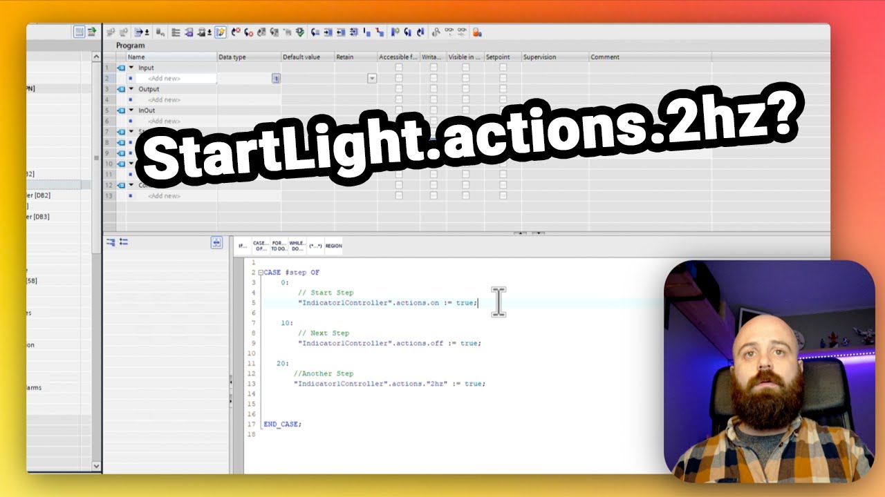 TIA Portal - Programming a Light Controller / State Machine