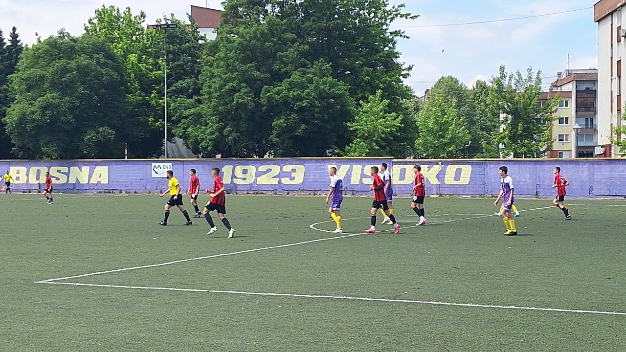 Golovi i šanse na utakmici Bosna - Čelik (pioniri) 1:1