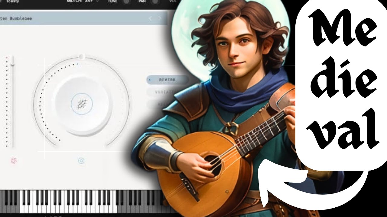 Música MEDIEVAL con Instrumentos GRATIS -- (Paso a paso)