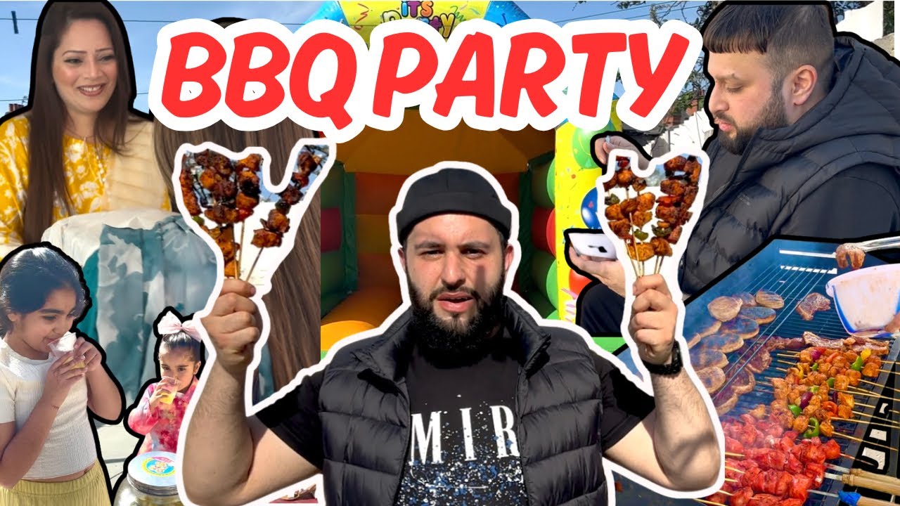 Epic Family BBQ Party Dawat For Mustafa & Family 🎊 Summer is Finally Here! ☀️ 🍖
